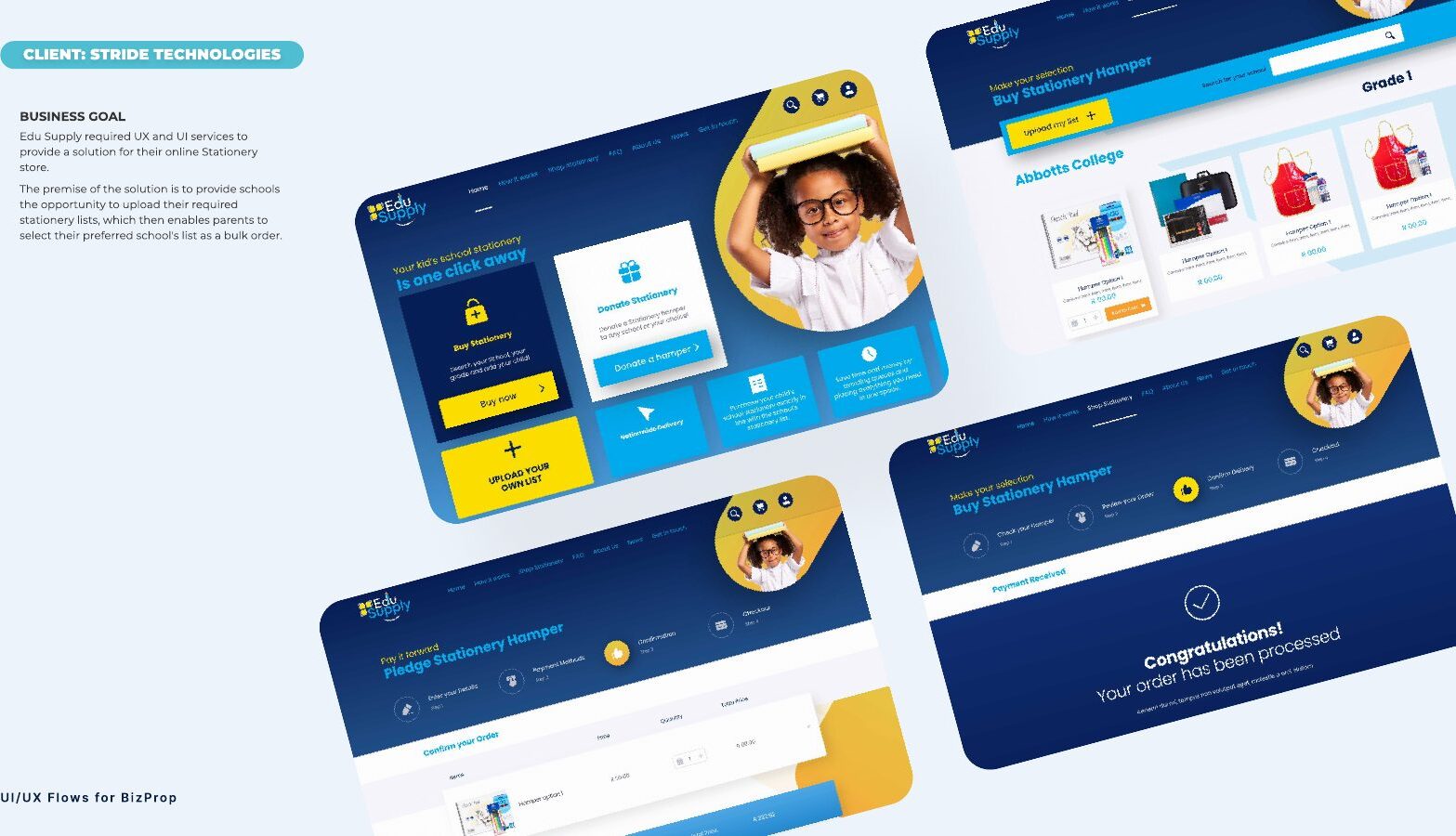 Edu Supply website homepage