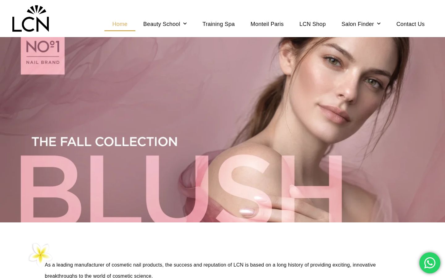 LCN South Africa website homepage